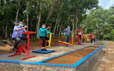 Kunjungan kerja kemenpora ke Pondok Pesantren Baitul Azhar Cicadas